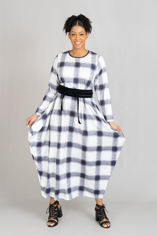 BLACK TIE MAXI