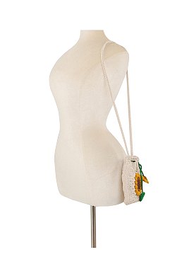 SUNFLOWER CROCHET BAG