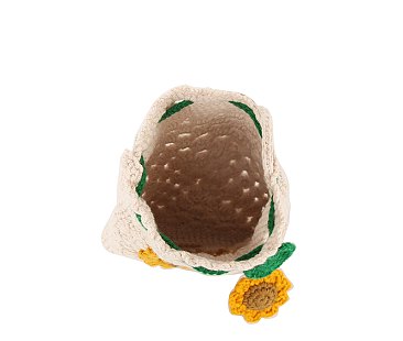 SUNFLOWER CROCHET BAG