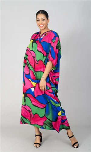 Multi Print Kaftan