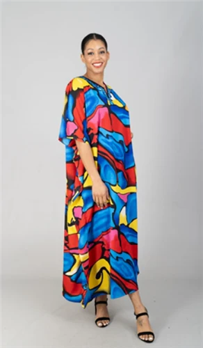 Multi Print Kaftan