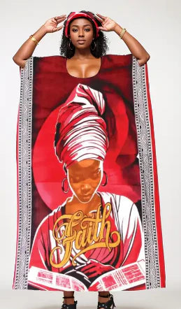 Multi Print Kaftan