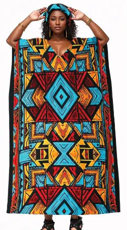 Multi Print Kaftan