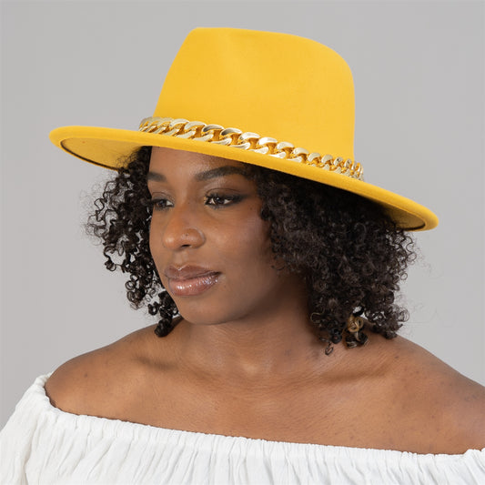 GOLDEN LUXE FEDORA
