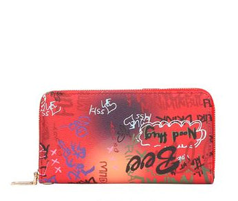 GRAFFITI TASSEL WALLET