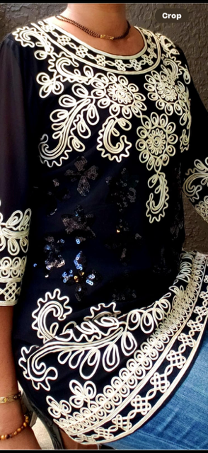 ROUAL FILIGREE BLOUSE