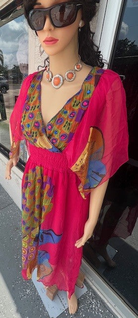 FUCHSIA FANTASY SHEER
