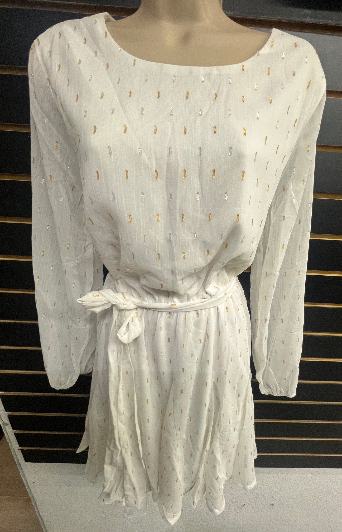 EESOME TIE WAIST MINI