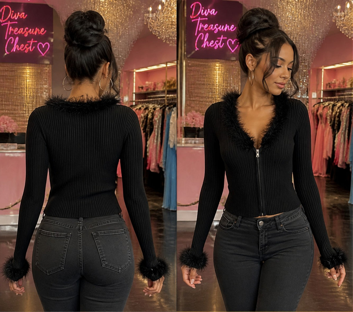 Sleek Knit Sweater