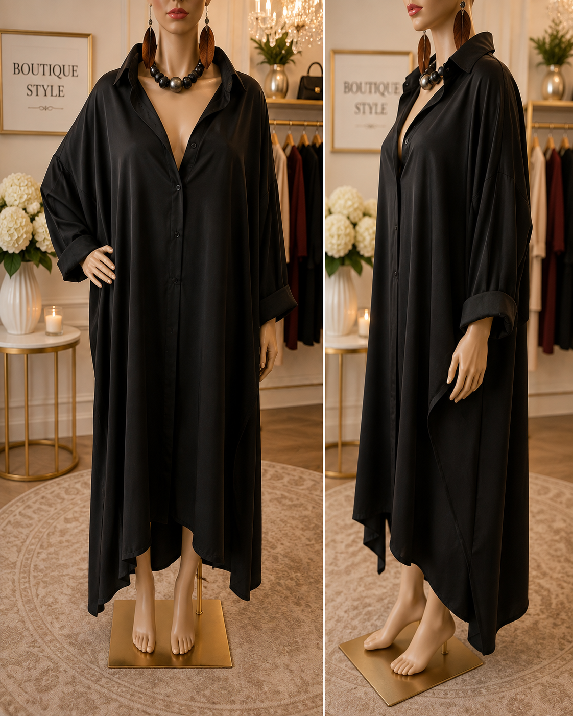 LUXE TRENCH DUSTER