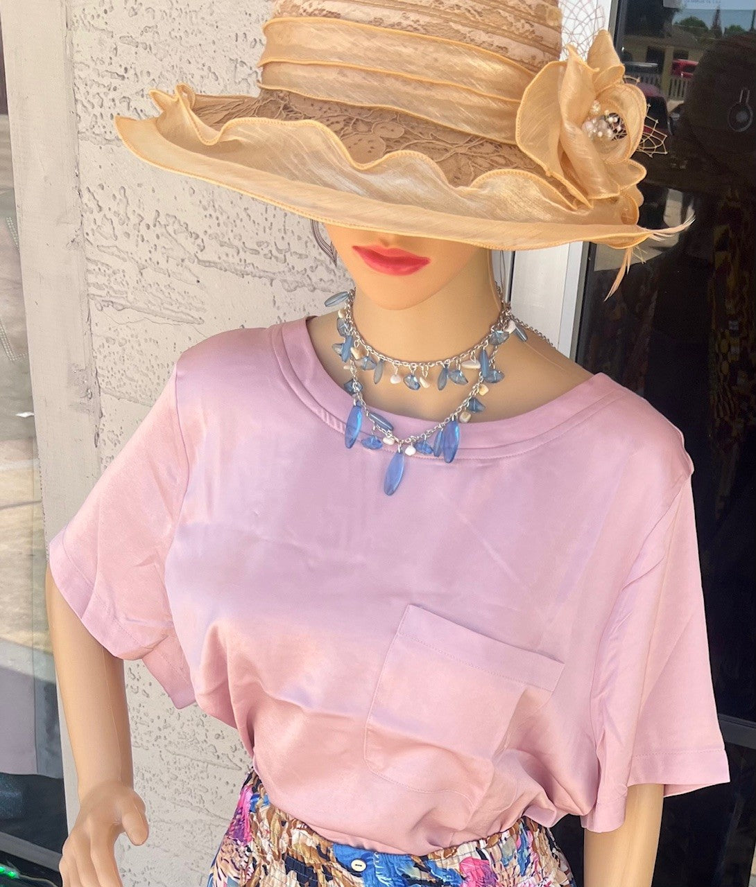 SATIN LUXE TOP