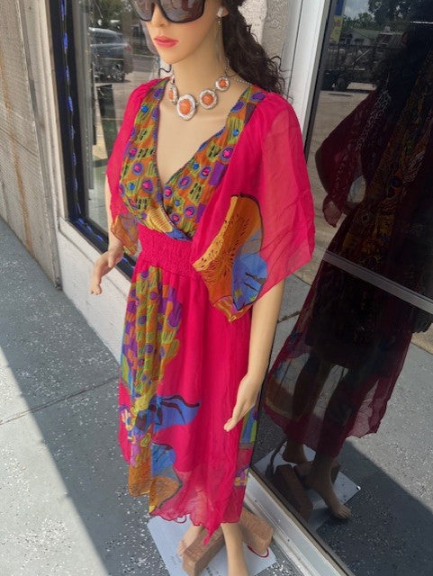 FUCHSIA FANTASY SHEER