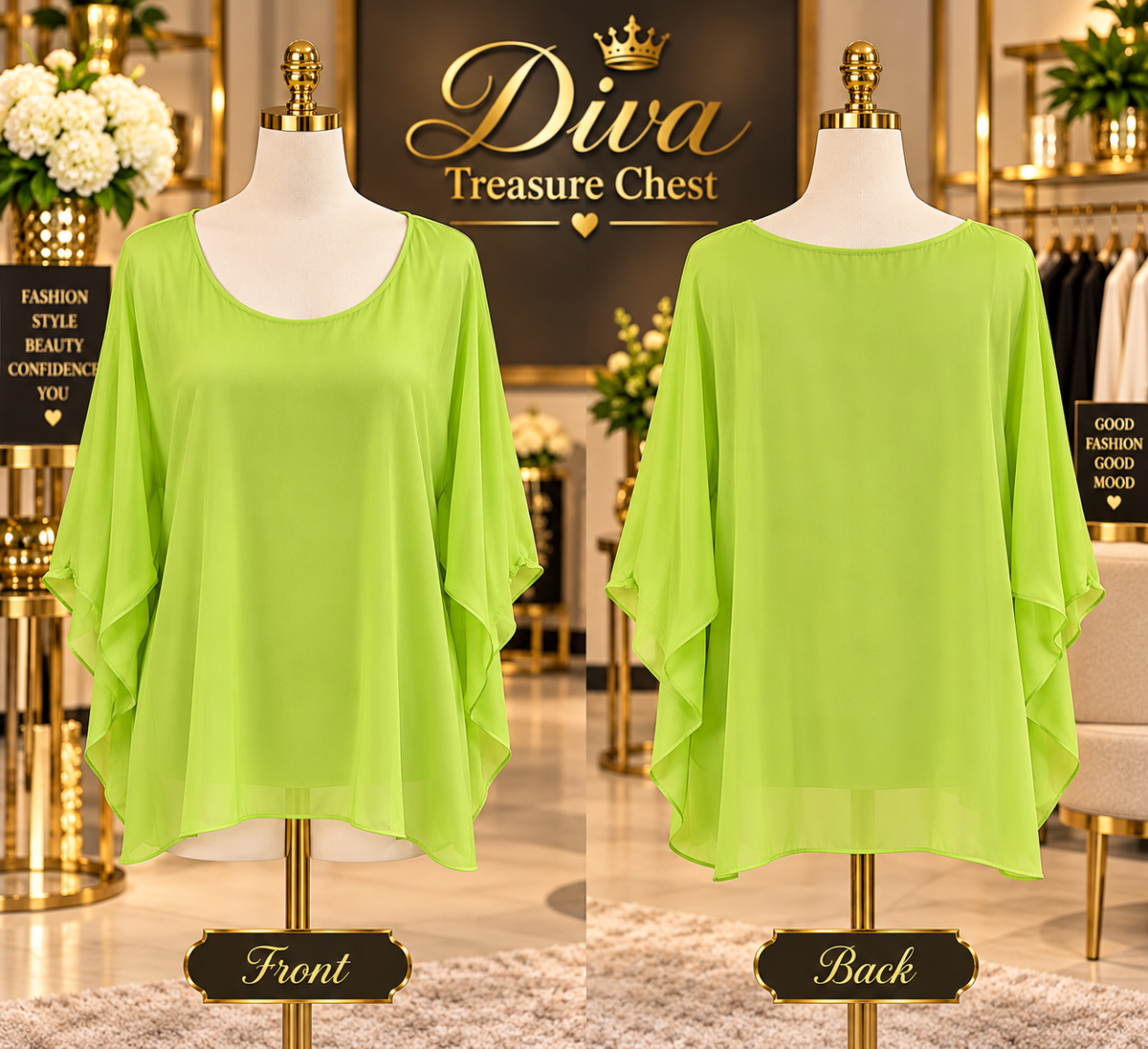SATIN ELEGENCE TOP