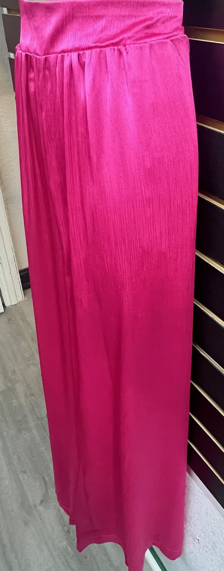 SILKEN WIDE LEG PANTS