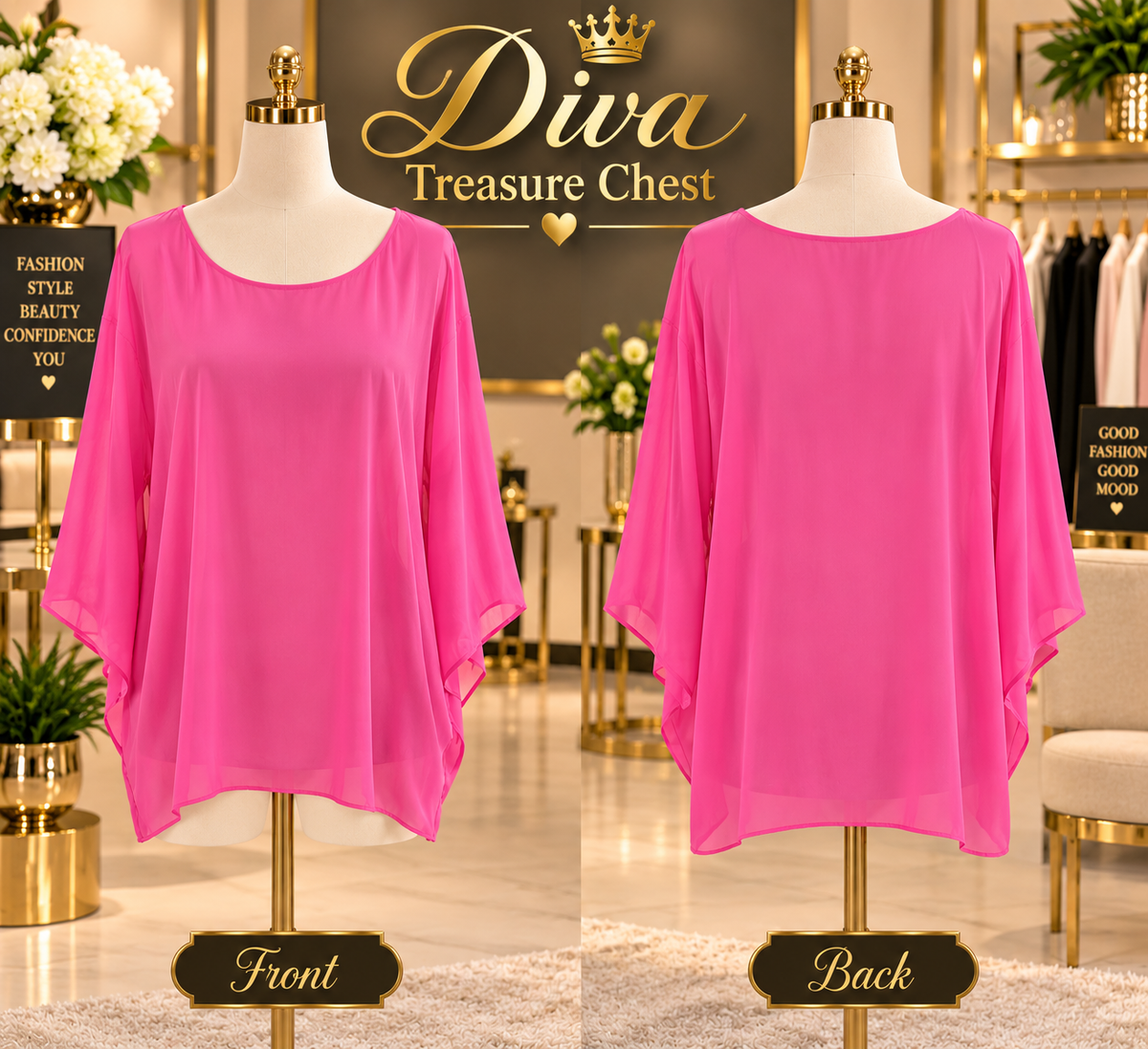 SATIN ELEGENCE TOP