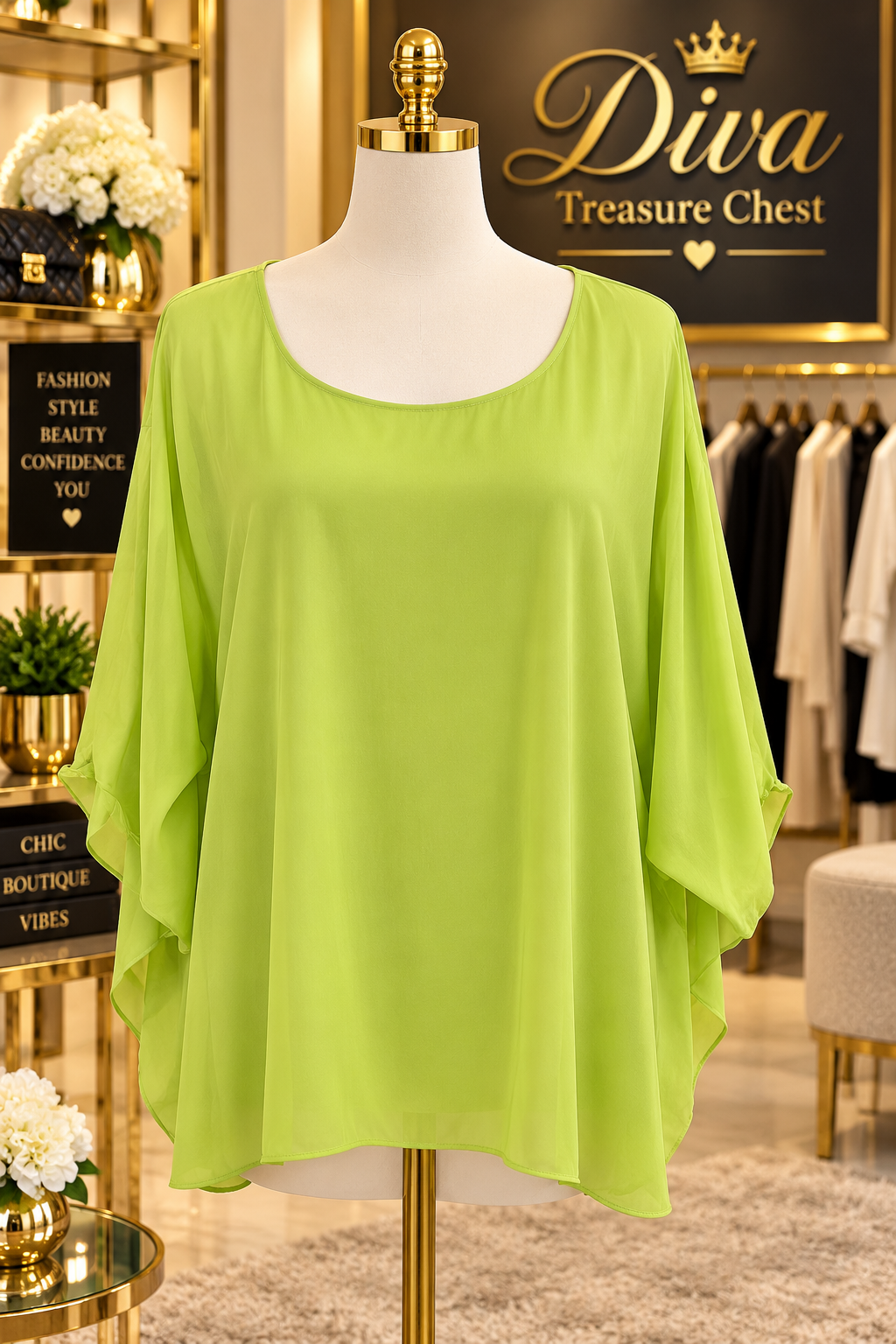 SATIN ELEGENCE TOP
