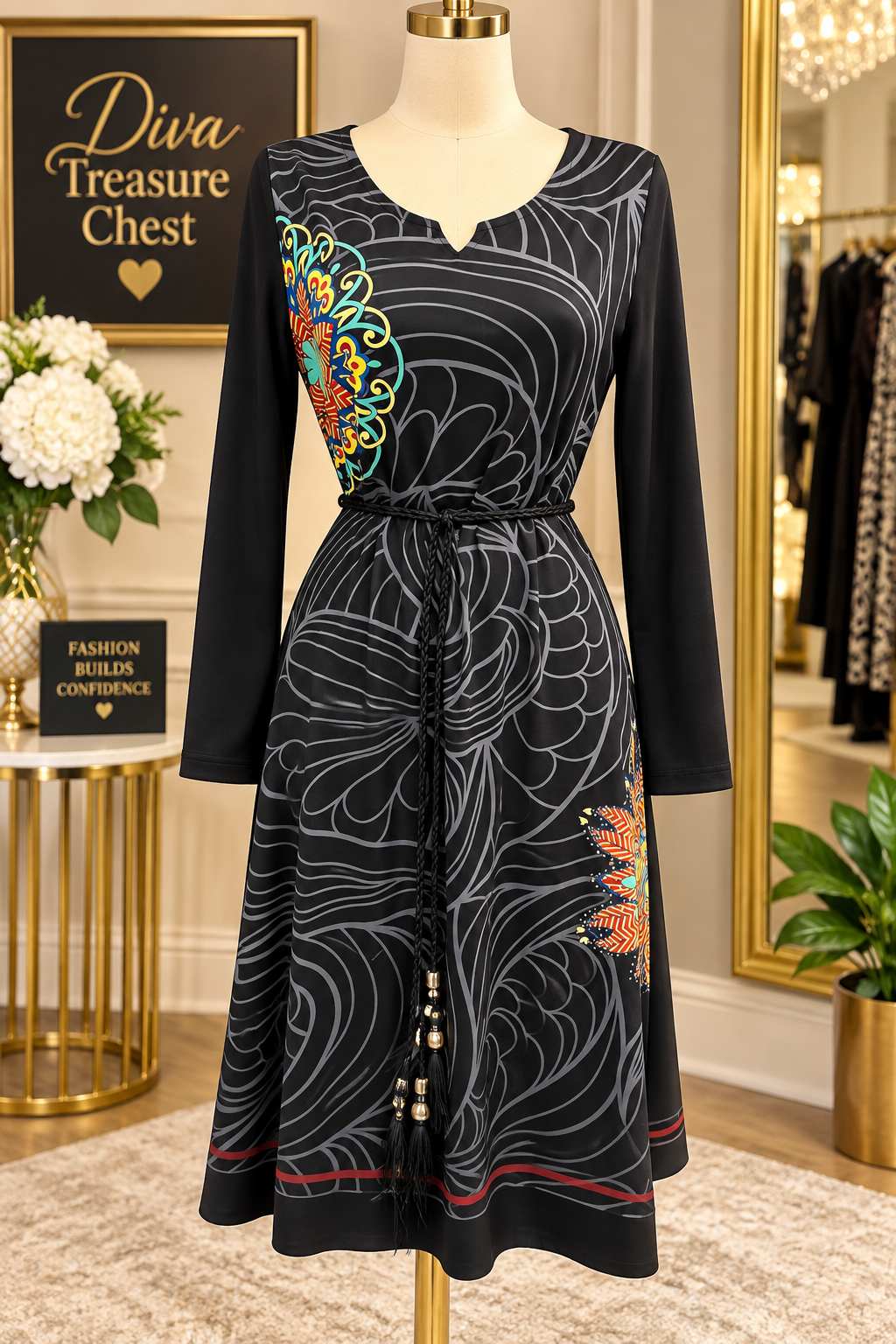 BELTED BEAUTY JERSEY
