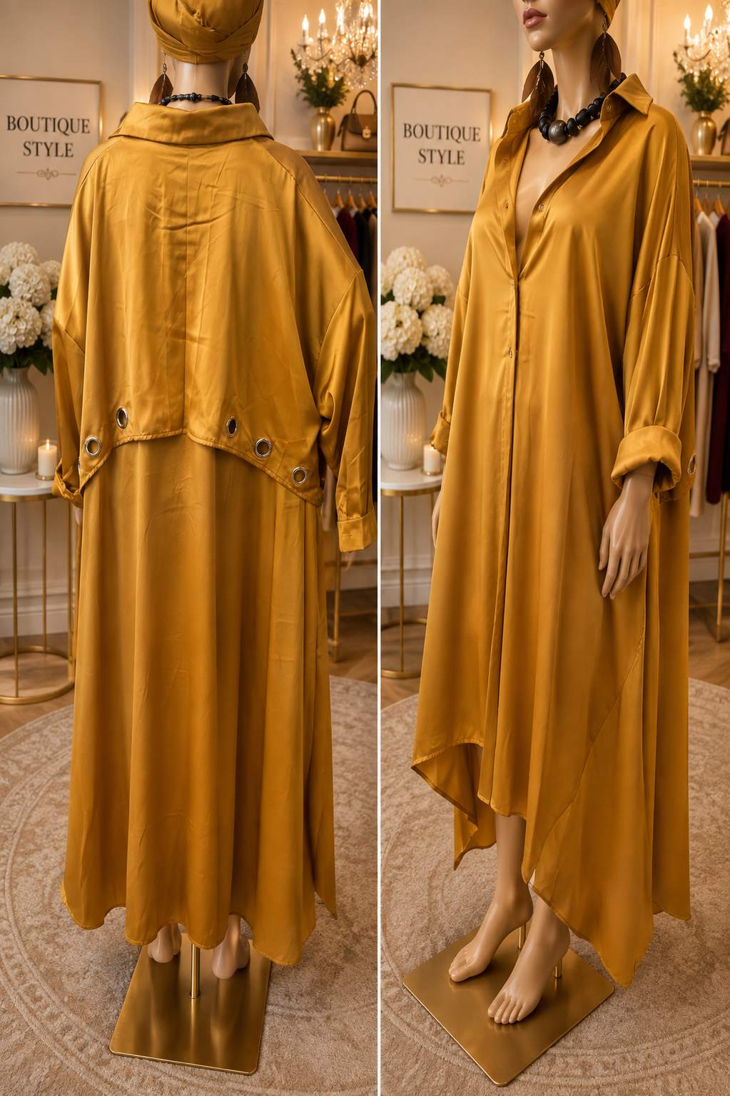 LUXE TRENCH DUSTER