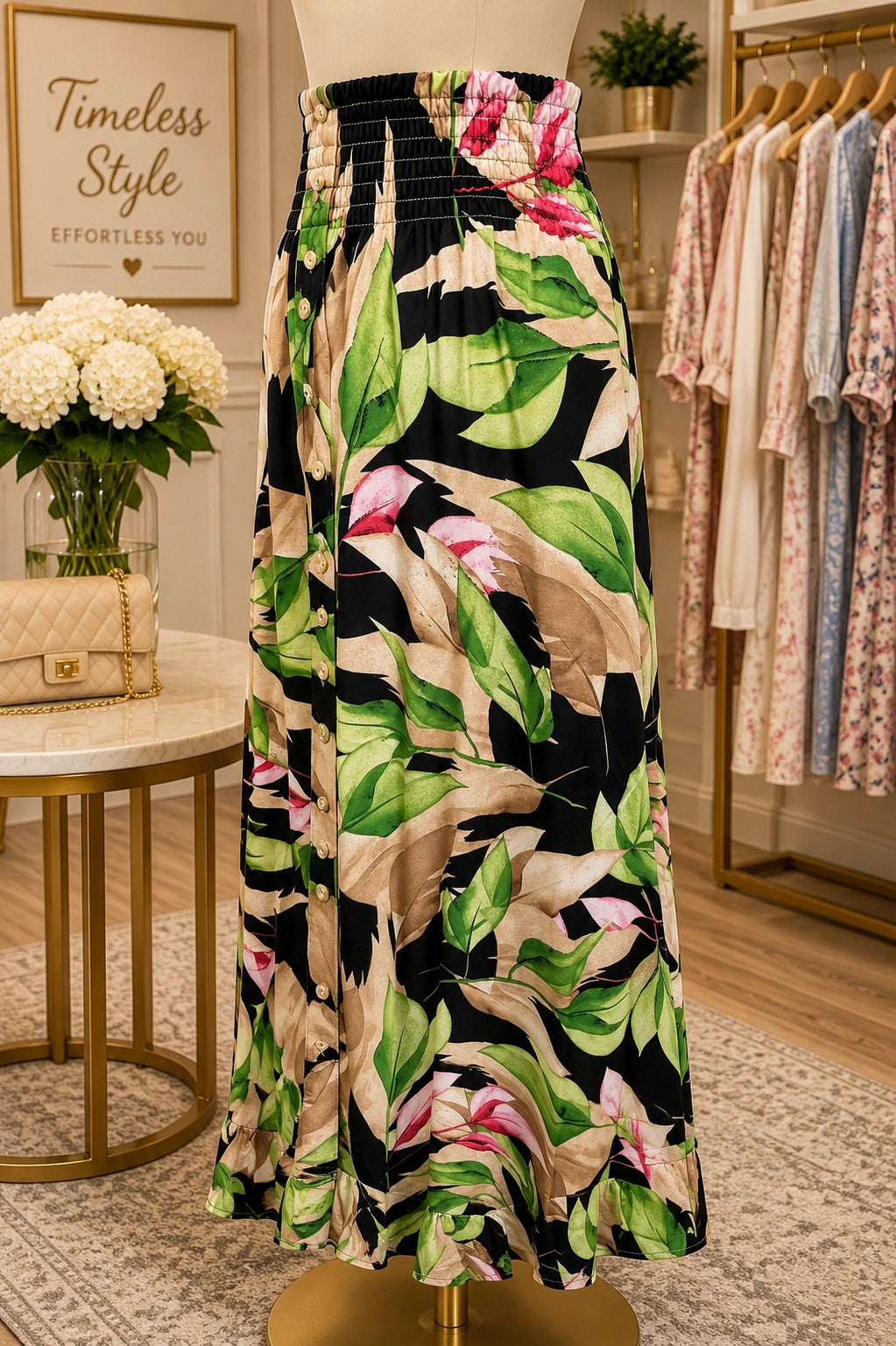 EESOME BLOOM MAXI SKIRT