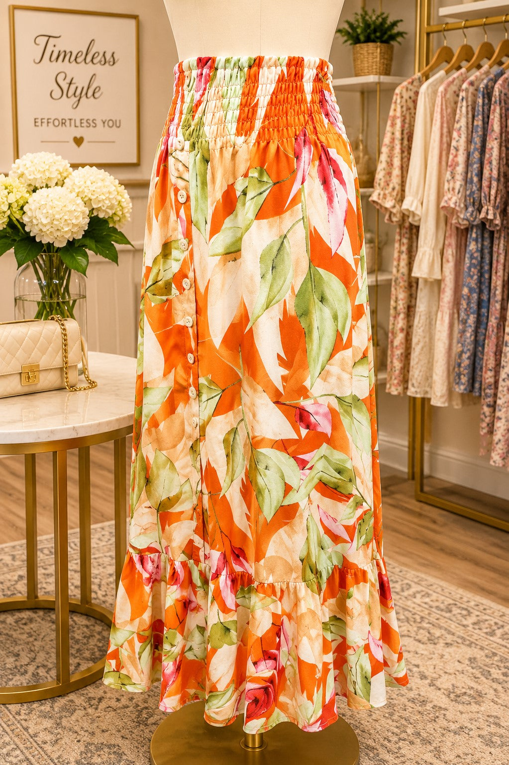 EESOME BLOOM MAXI SKIRT
