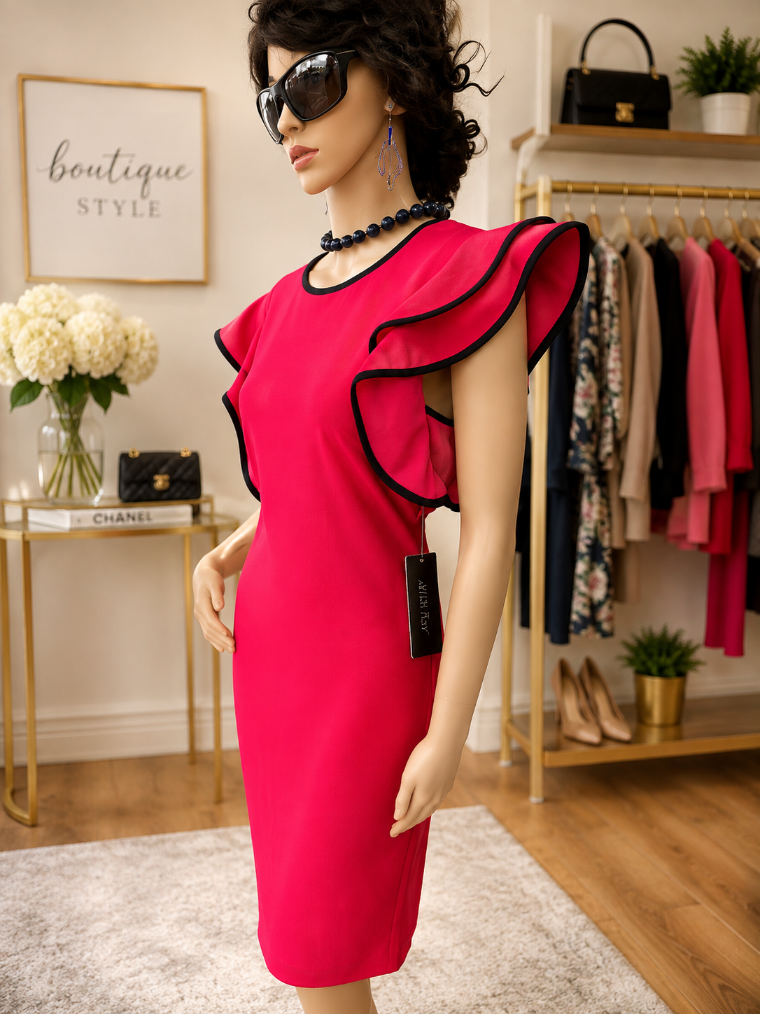ALLEN KAY FLARE SLEEVE