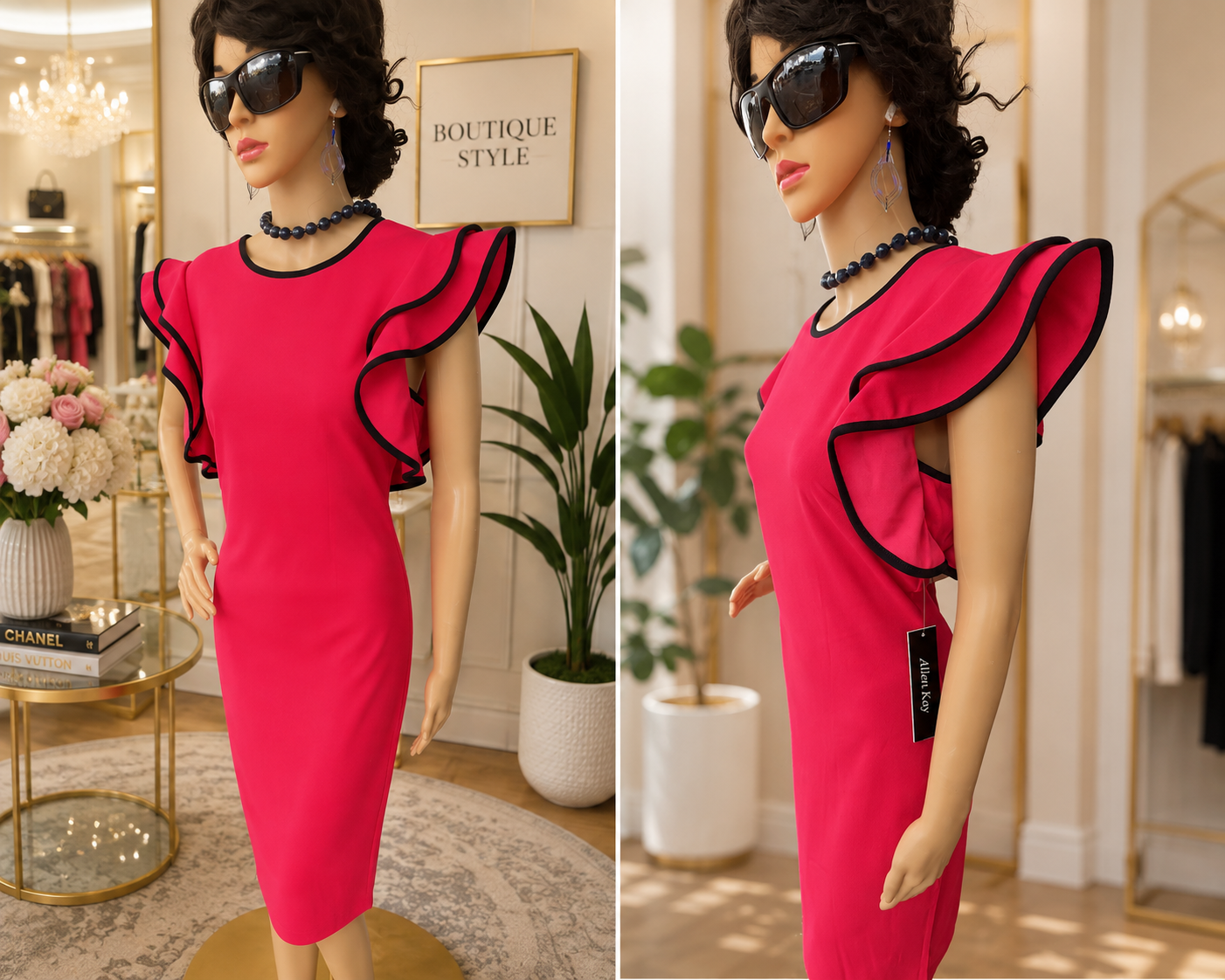 ALLEN KAY FLARE SLEEVE