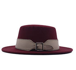 WOOLEN BELTED FEDORA