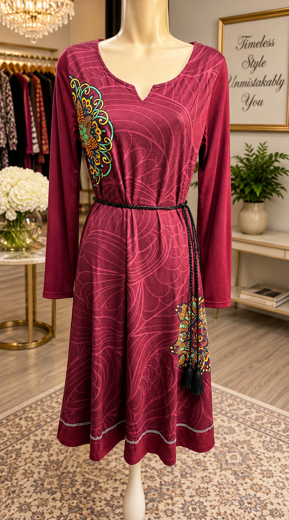 BELTED BEAUTY JERSEY