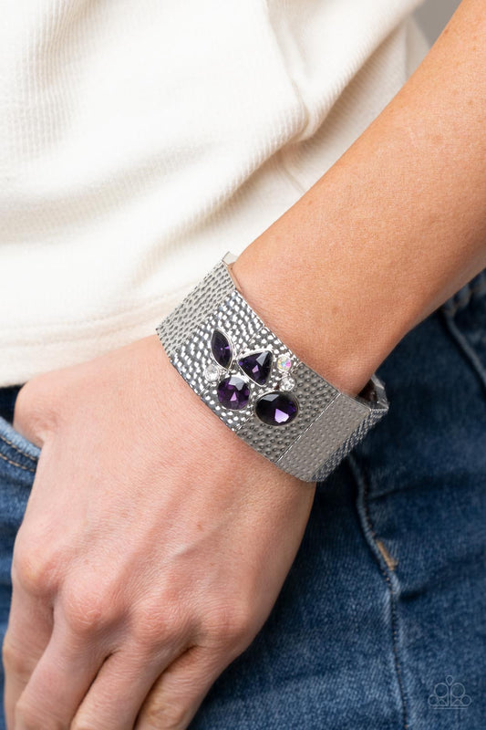 Flickering Purple Bracelet Set