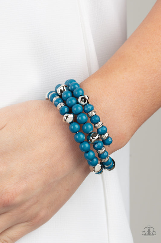 Vibrant Blue Bracelet Set