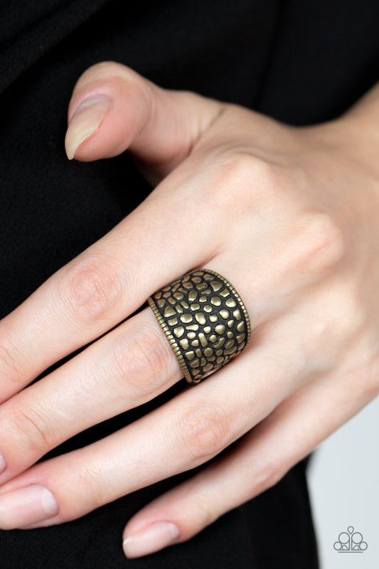 Dotted Decorum Brass