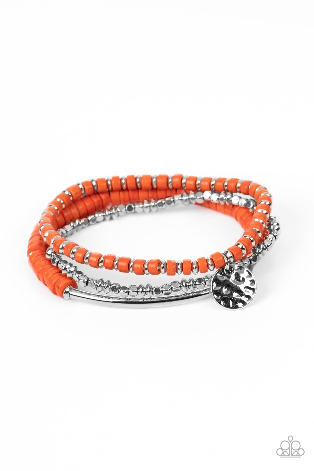 Trendsetter Orange Bracelet Set
